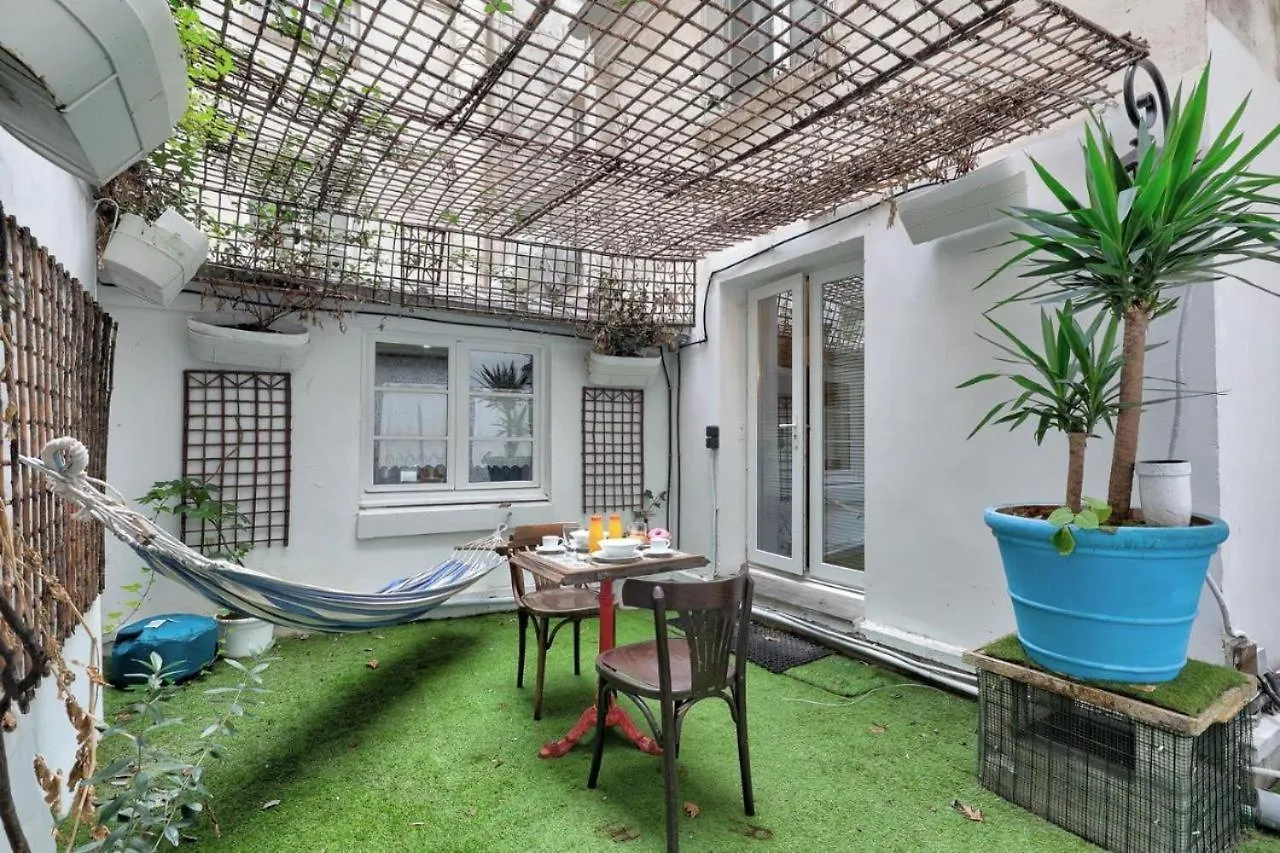 Paris Maison Lombards Terrasse